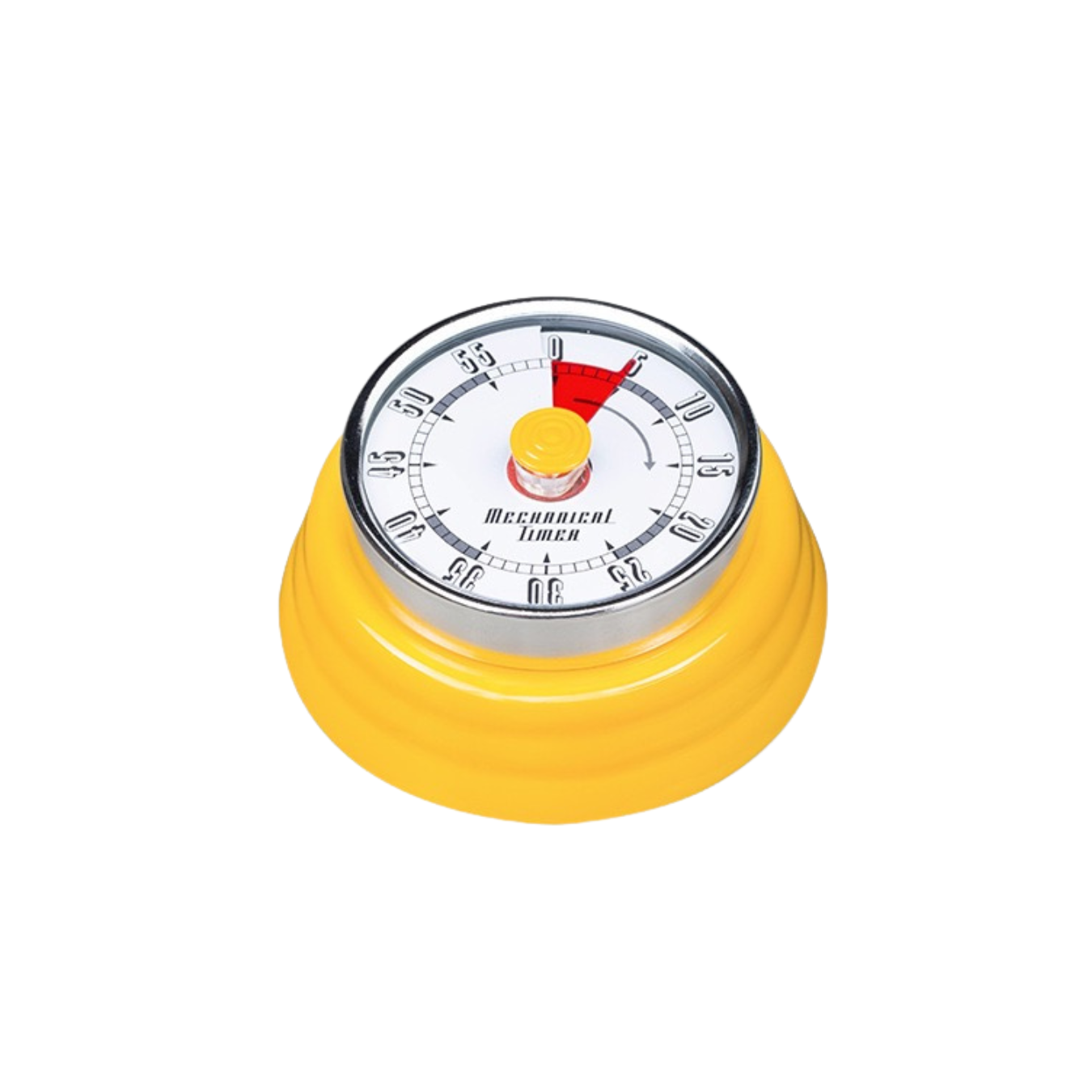 Vintage Mechanical Kitchen Timer – 60 Minutes Magnetic