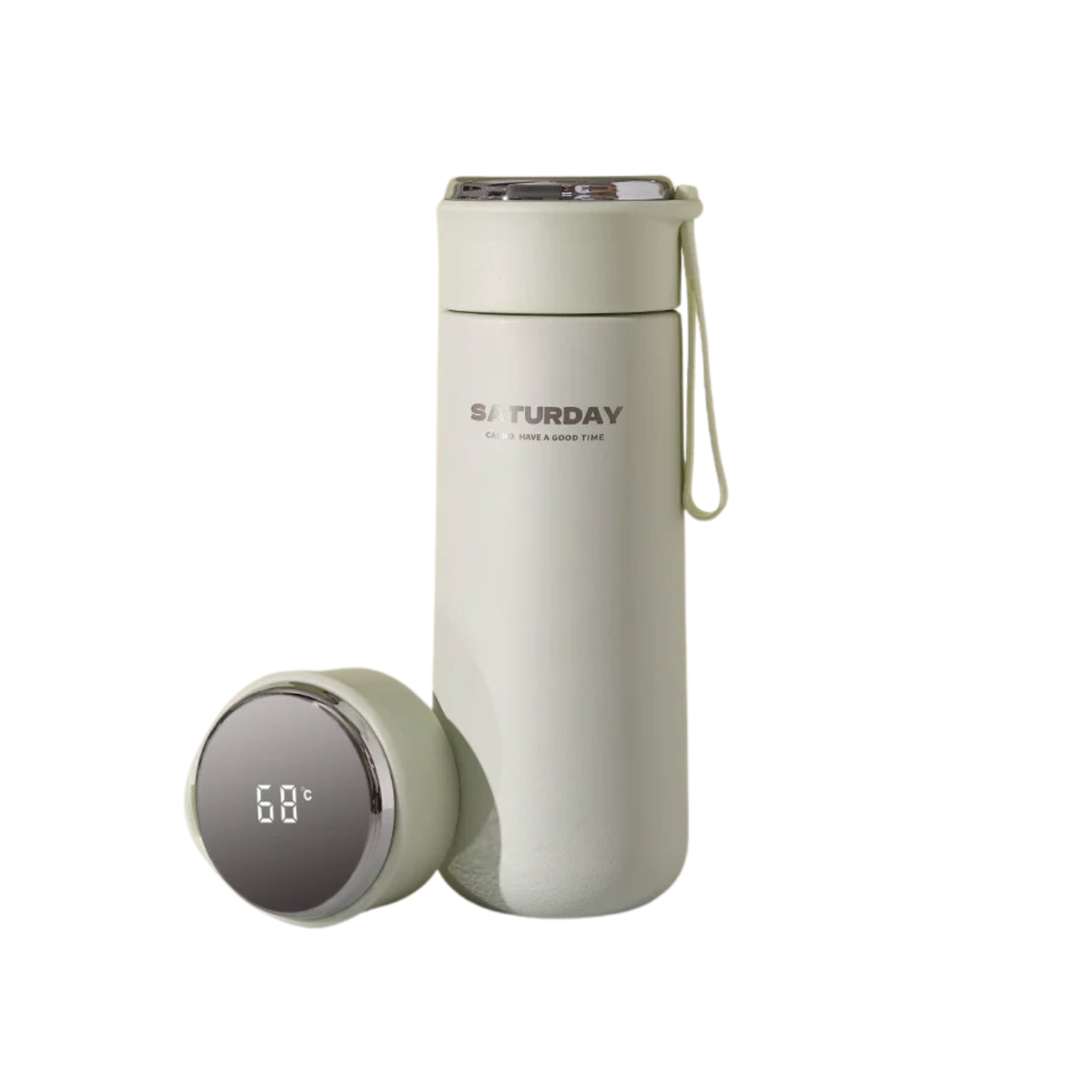 The Elegance TempView Water Bottle | 16oz