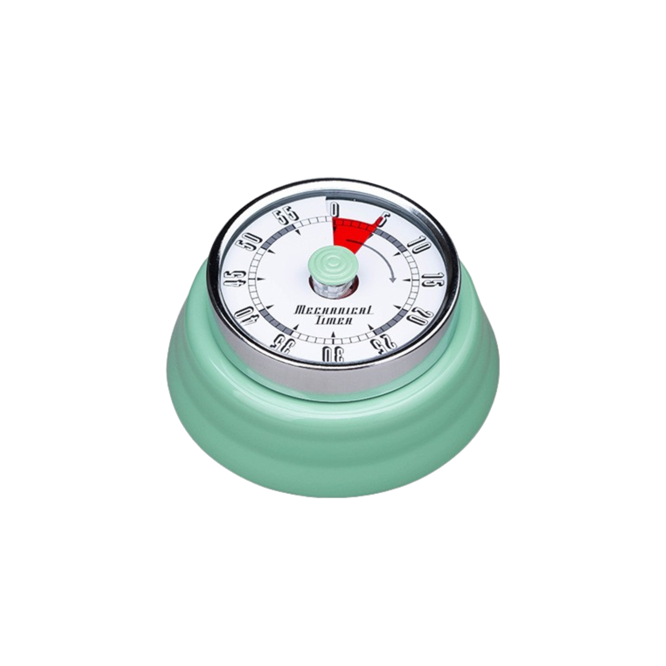 Vintage Mechanical Kitchen Timer – 60 Minutes Magnetic