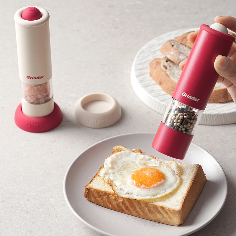 Electric Salt and Pepper Grinder Set