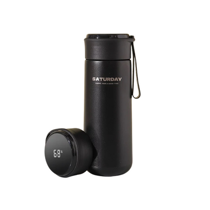 The Elegance TempView Water Bottle | 16oz
