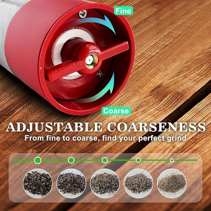 Electric Salt and Pepper Grinder Set