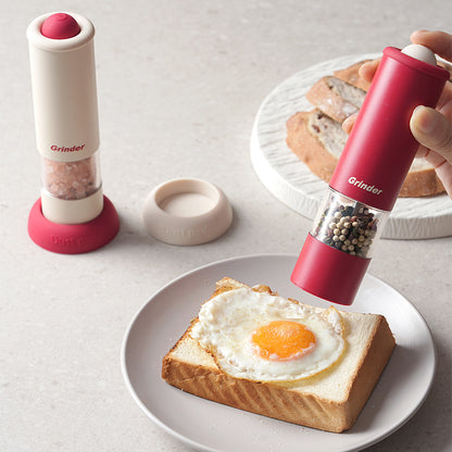 Electric Salt and Pepper Grinder Set